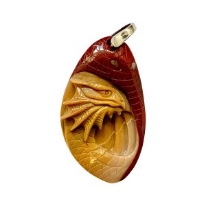 Mookite Air Dragon Talisman Pendant